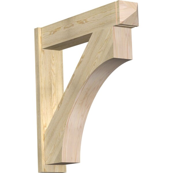 Ekena Millwork Westlake Arts & Crafts Rough Sawn Outlooker, Douglas Fir, 8"W x 40"D x 40"H OUT08X40X40WTL03RDF - main